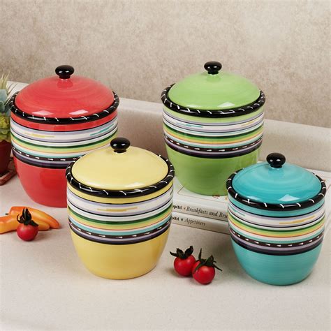 Santa Fe Kitchen Canister Set Kitchen Canister Sets Decorative