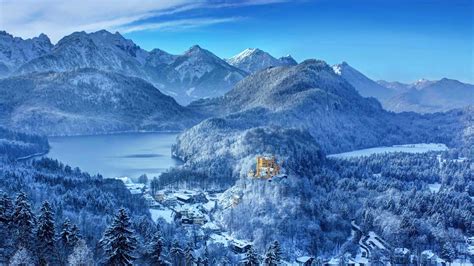 Hohenschwangau Winter Bing Wallpaper Download