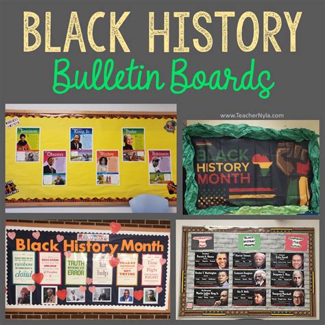 16 Inspiring Black History Bulletin Boards For Classrooms Nylas