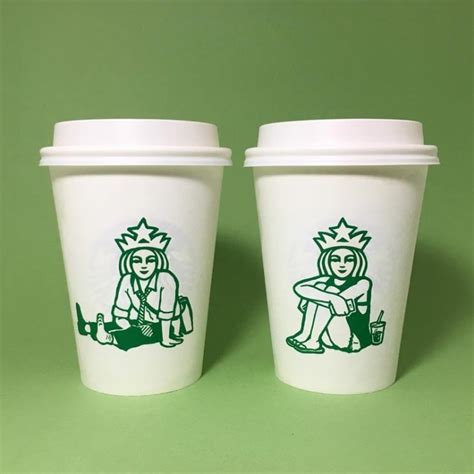 illustrator soo min kim draws on starbucks cups to turn mermaid into funny characters tobeeko