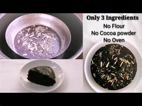 Cake how to make banana cake without oven in malayalam dik dik zaxy december 24, 2020 no comments. Lockdown Cake | Only 3 Ingredients Chocolate Cake ...