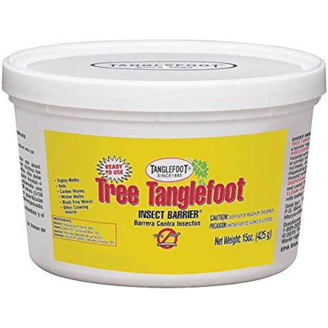 Tanglefoot Bundle 2 Products Tree Insect Barrier Tub 8 Ounce Tangle