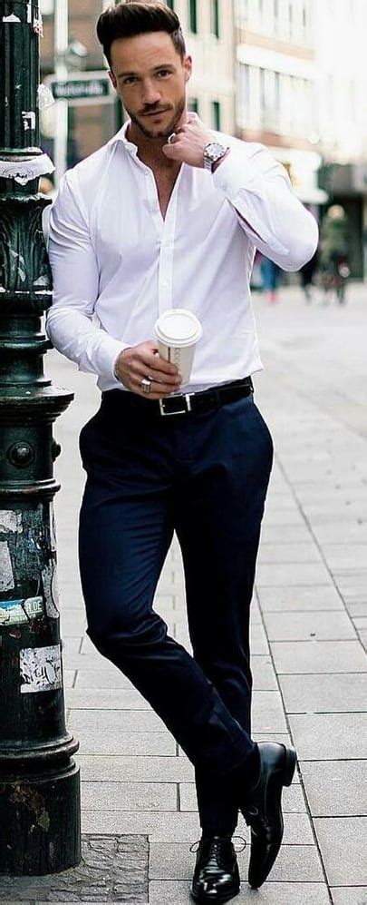 The White Shirt Lookbook For Stylish Men Mens Fashion Blog