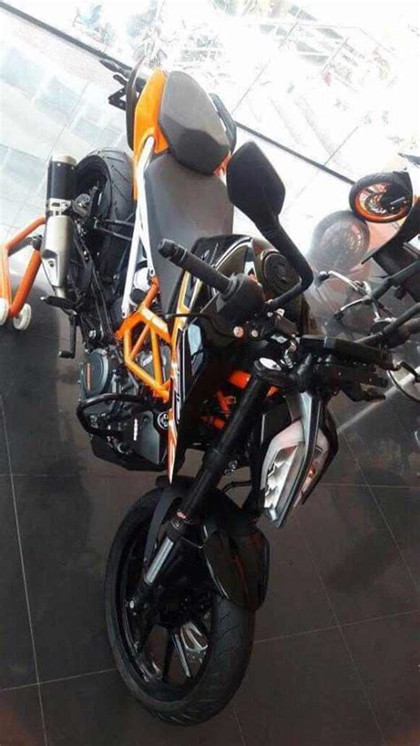 All hints point at its launch. 2017 KTM Duke 390 Black Colour Model Spied