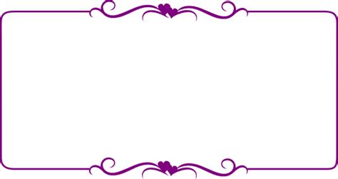 Purple Heart Frame Clip Art At Vector Clip Art Online