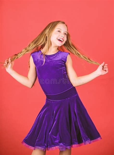 Girl Dance With Long Hair Stock Image Image Of Brunette 10273403