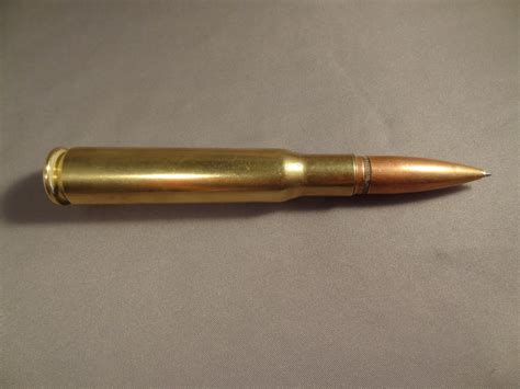 Real 50 Caliber Bmg Bullet Pen Unique Groomsman T High Caliber