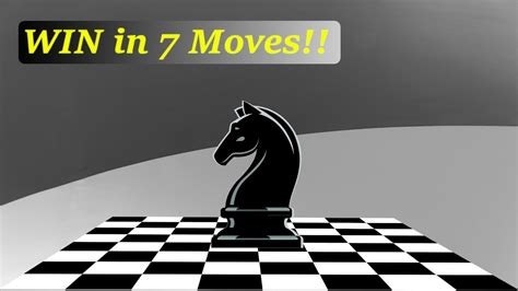 Win In Moves Chess Opening Trap Youtube