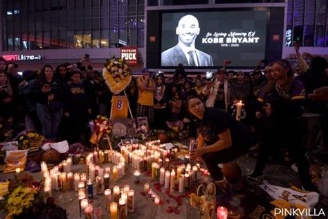 Kobe Bryant Passes Away Los Angeles Lakers Fans Are Distraught As They Pay Tribute To The