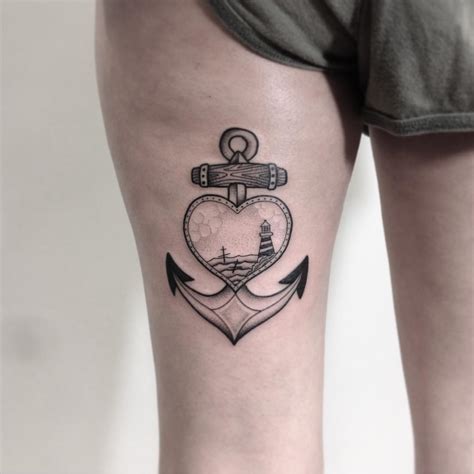 2,809 likes · 1 talking about this · 1,328 were here. Black anchor and heart tattoo - Tattoogrid.net