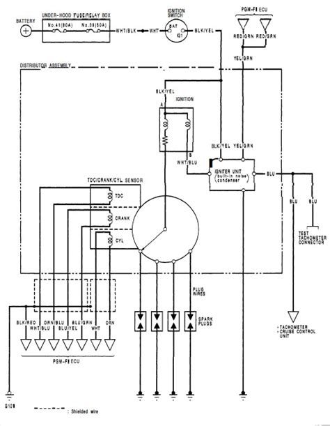 Honda Accord Ignition Switch Wiring Diagram