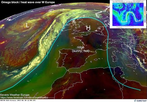 Explainer The Omega Shaped Jet Stream Responsible For Europes Heatwave