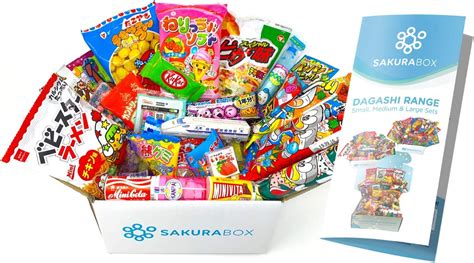 Sakura Box Dagashi Sets Japanese Candy Chocolate Snacks Sweets