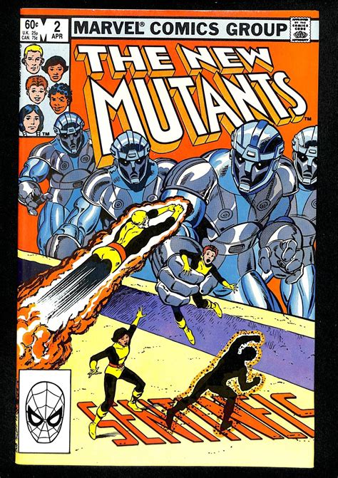 The New Mutants 2 1983 Comic Books Bronze Age Marvel Superhero