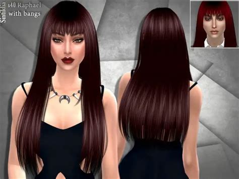 Sintiklia Sims Hair 40 Raphael By Sintiklia Sims 4 Hairs