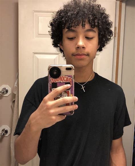 If you have curly hair, odds are you either embrace it wholeheartedly or wish to the hair gods that it was different. @guccihot | Boys with curly hair, Cute black boys, Curly hair men