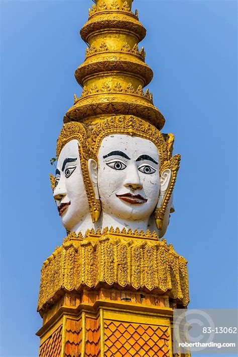 Hindu God Brahma On The Stock Photo