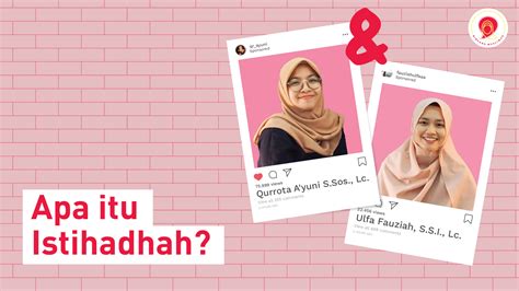 Istihadlah adalah darah penyakit yang menimpa sebagian wanita. Bincang Haid; Apa Itu Darah Istihadhah? - BincangMuslimah.Com