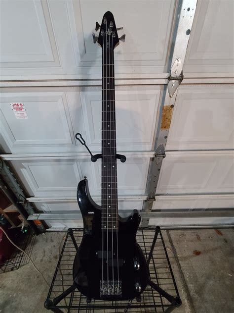 Rogue Sx100b Series Ii Electric Bass Guitar Pearl Black Ln Ebay