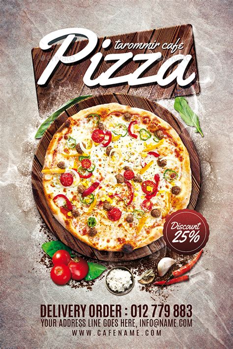 Pizza Flyer By Tarommir Graphicriver