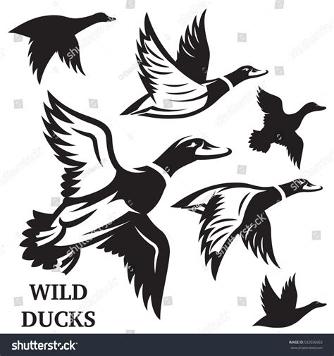 Free Duck Clipart Black And White