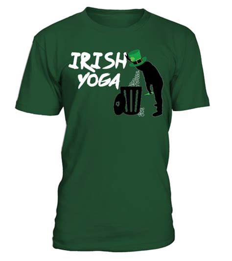 St Patricks Irish Yoga St Patrick Day Shirts St Patrick Mens Tops