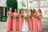 Best Day Ever. | Sunshine State of Style | Coral bridesmaid dresses ...