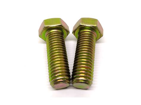 Yellow Zinc Plated Hex Head Bolt Shimai Industrial Colimited