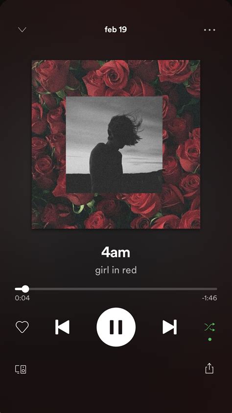 4am -girl in red - - - - - - - - - - - My Spotify : juliana.perez105 # ...