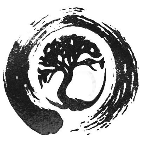 She collects treasures that inform and inspire the iconic symbolism and patterning of her work that finds its way onto paper, metal, flesh, and fabric. zen tree of life_2_ink «yin yang tree of life - search ...