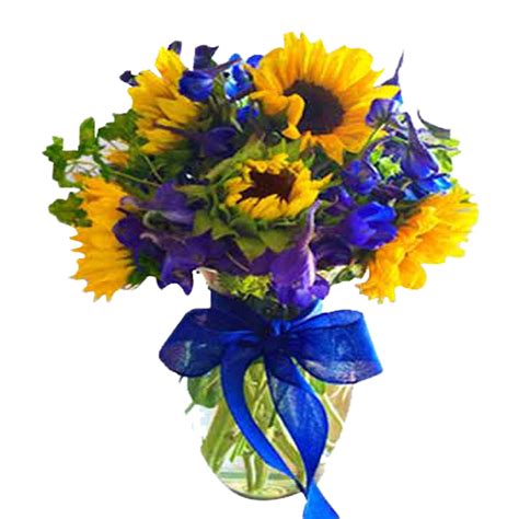 We offer flower delivery to brisbane & most regional queensland centres. Sun Bright & Blue Flower Delivery in Pahrump | Something ...