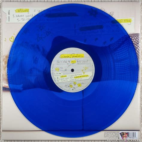 Gwen Stefani ‎ This Is What The Truth Feels Like 2016 Vinyl Lp Album Limited Edition Blue