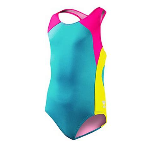 Tyr Girls Solid Splice Maxfit Swimsuit