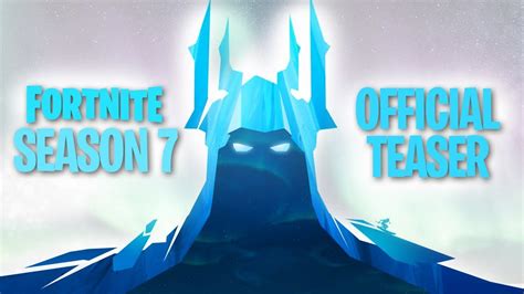 Season 7 Official Teaser In Fortnite Battle Royale Fortnite Season 7 Youtube