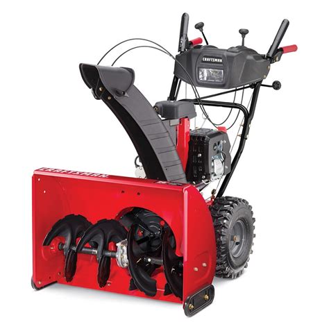 Craftsman 28 In Two Stage Self Propelled Gas Snow Blower At