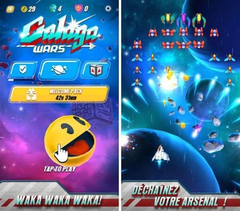 Galaga Wars invite Pac Man à shooter sur Android DroidSoft