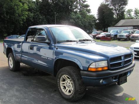 2002 Atlantic Blue Pearl Dodge Dakota Sport Club Cab 4x4 53982953