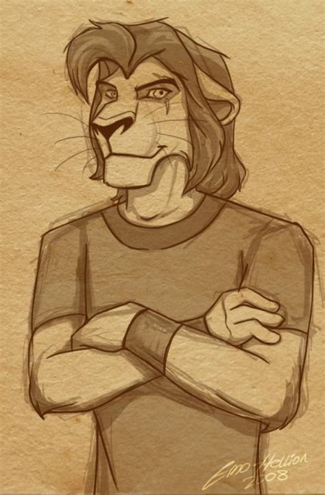 Anthro Kovu By Emo Hellion On Deviantart