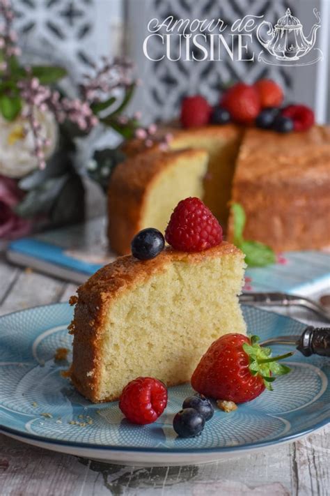 Recette De Gâteau Moelleux à La Vanille Amour De Cuisine