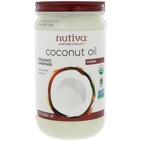 Nutiva Organic Virgin Coconut Oil 23 Fl Oz