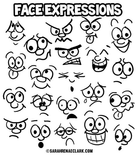 Cartoon Faces To Draw For Beginners