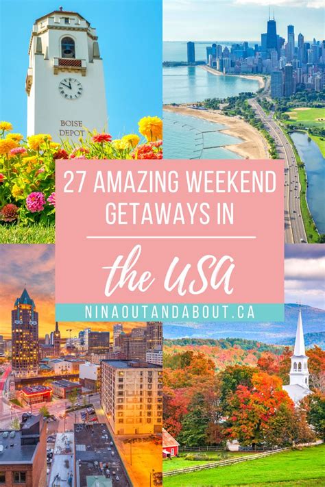 27 Amazing And Best Weekend Getaways In The USA With Secret Insider