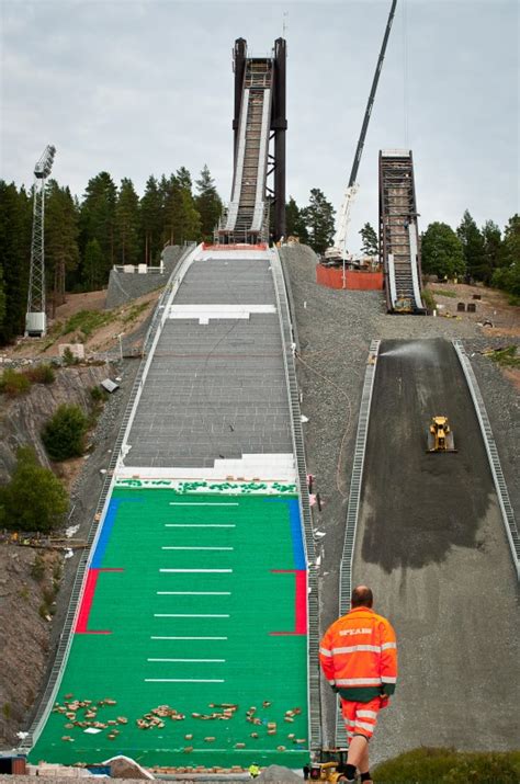 Falun is the administrative center of the dalarna province in sweden. Conversion works in Falun progressing » Ski Jumping Hill ...