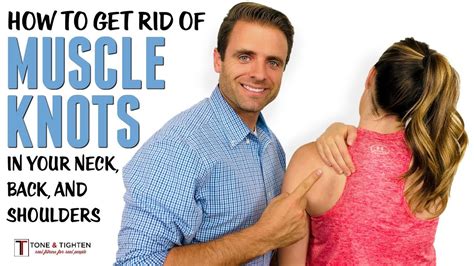 How To Get Rid Of Muscle Knots In Your Neck Traps Shoulders And Back YouTube