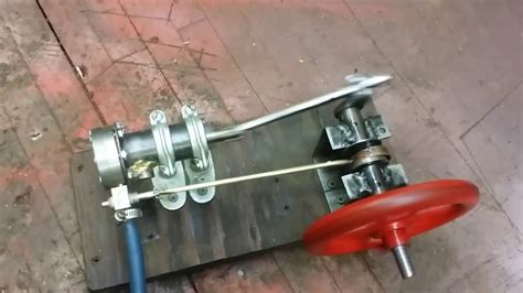 Recently i saw a video of a remote controlled boat powered by a miniature steam engine and was. Homemade steam engine - YouTube