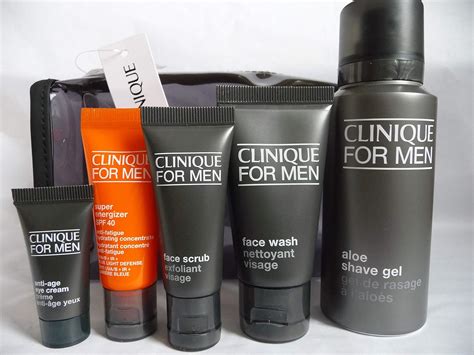 Clinique For Men Set Skincare With Travel Wash Bag Uk Beauty