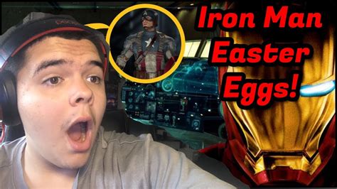 Iron Man 2008 Easter Eggs Youtube