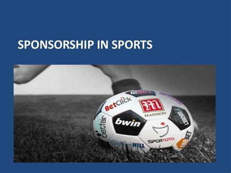 Sponsorship In Sports