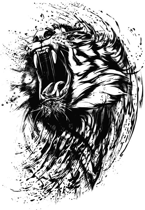 Tiger Tattoo Png Images Transparent Background Png Play