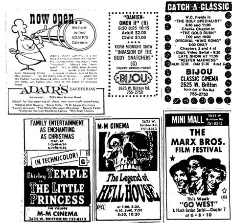 Bijou Classic Cinema In Oklahoma City Ok Cinema Treasures